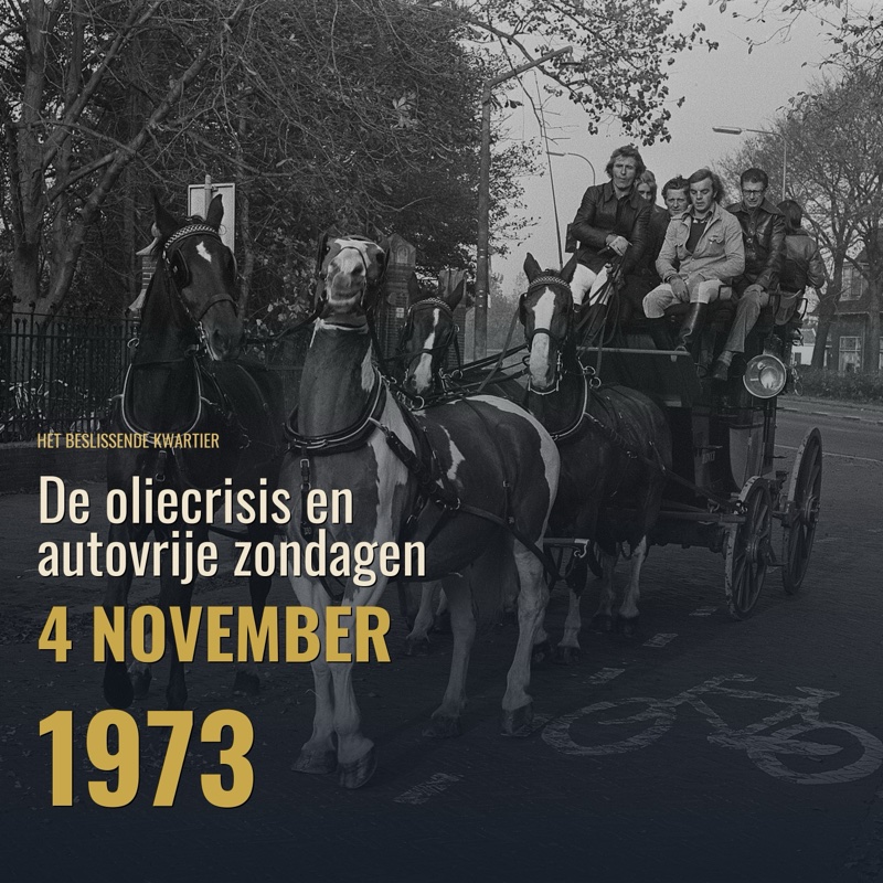 Cover De oliecrisis en autovrije zondagen