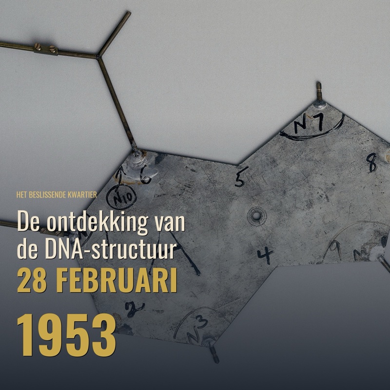 Cover De ontdekking van de DNA-structuur
