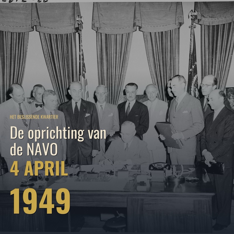 Cover De oprichting van de NAVO