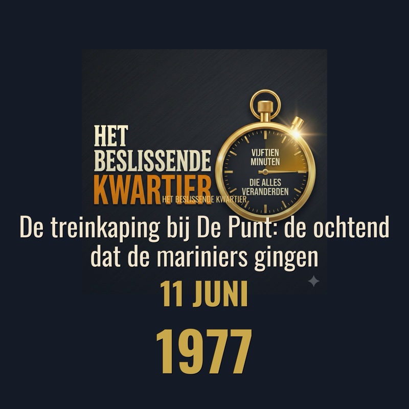 Cover De treinkaping bij De Punt: de ochtend dat de mariniers gingen