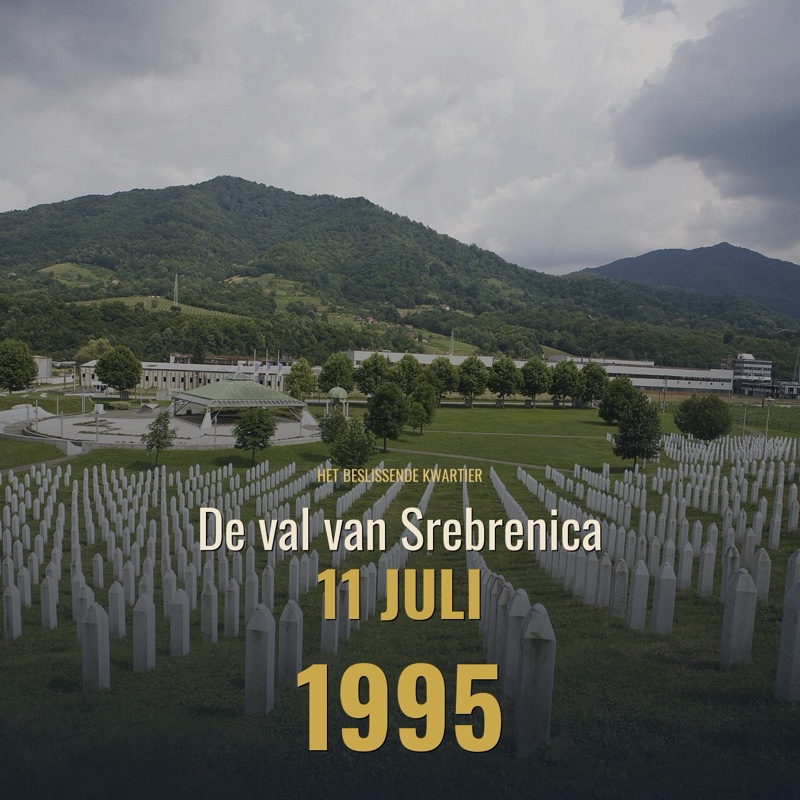 Cover De val van Srebrenica