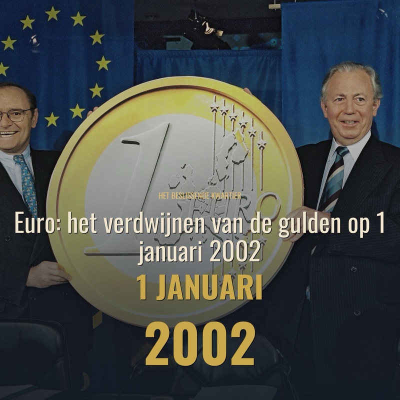 Cover Euro: het verdwijnen van de gulden op 1 januari 2002