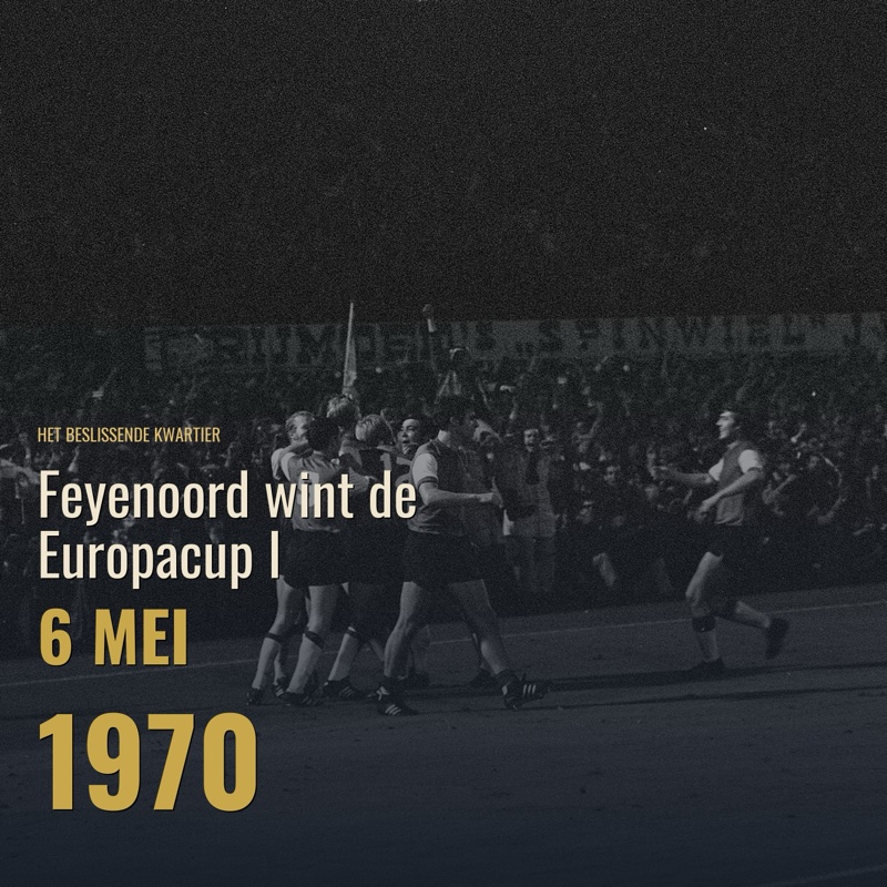 Cover Feyenoord wint de Europacup I