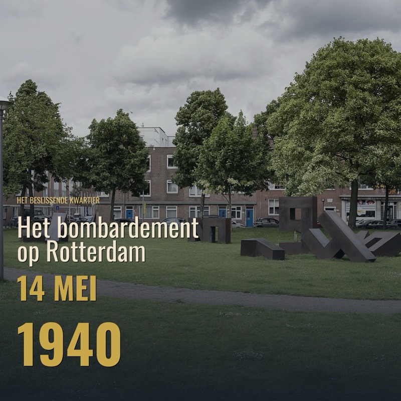 Cover Het bombardement op Rotterdam