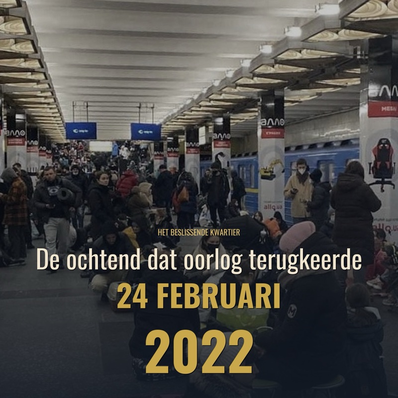 Cover Oekraïne: de Russische invasie van 24 februari 2022