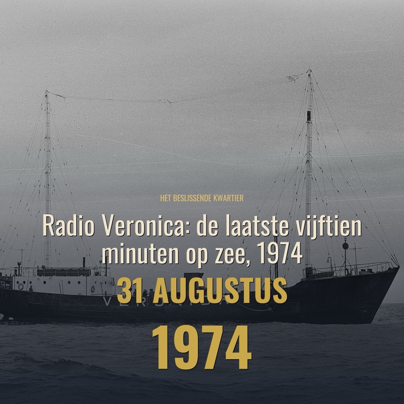 Cover Radio Veronica: de laatste vijftien minuten op zee, 1974