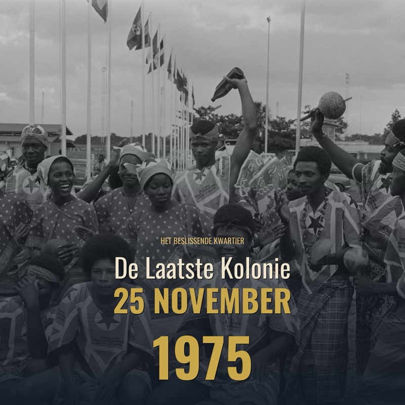 Cover Suriname: de onafhankelijkheid van de laatste kolonie (1975)